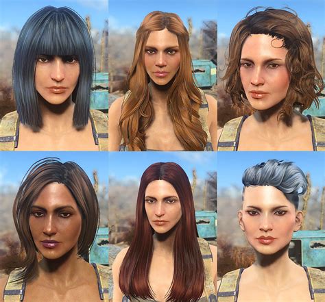 fallout 4 hairstyles female|miscellaneous hairstyles fallout 4.